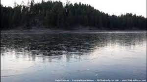 Skipping rock on frozen lake. Strange Sounds From Skipping Rocks On A Frozen Lake Youtube