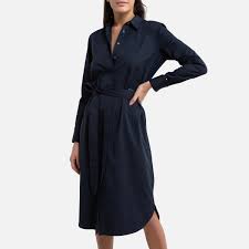 17,99 € (prix de vente conseillé) soldes : Robe Chemise A Manches Longues Tommy Hilfiger Bleu Robe Femme La Redoute Iziva Com