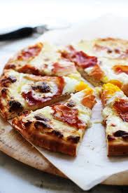 Croque Madame Pizza Recipe Recipes Food Cheesy Recipes