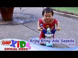 Kring Kring Ada Sepeda Vito Lagu Anak Youtube Lagu Musik Gajah