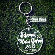 Ha'ah la harini 16 mei 2019! Keychain Hari Guru Ukiran Laser Shopee Malaysia