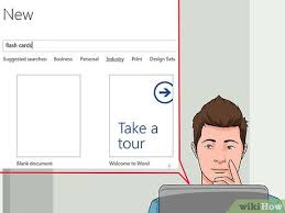Microsoft word can help you do that quite easily and will le. How To Make Flash Cards With Pictures Wikihow
