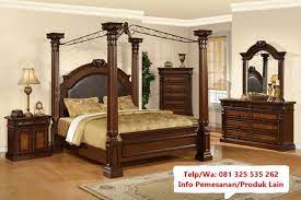 Http Tokojatifurniture Com Desain Tempat Tidur Ukir Mewah Canopy Bedroom Sets Canopy Bedroom Contemporary Canopy Beds