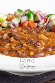 Rajma Masala Vegan Kidney Bean Curry Recipe Vegan Curry Curry Recipes Beans Curry