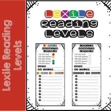 Lexile Leveled Reading Bookmarks Are A Great Way For Your