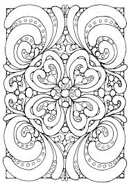 Icolor Symmetrical Abstract Coloring Pages Mandala Coloring Pages Geometric Coloring Pages