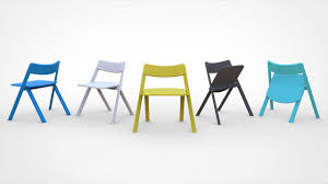 Curva A Stackable Folding Chair By Cristian Reyes Chair Folding Chair Chair Design