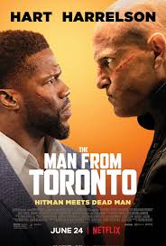 TheManFromToronto, an action comedy movie starring "Kevin Hart" & "Woody  Harrelson" is now streaming
