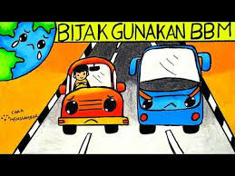 Upaya pelestarian sumber daya alam tertentu blog ilmu dan. Cara Menggambar Membuat Poster Tema Bijak Menggunakan Bbm Yang Bagus Dan Mudah Ditiru Ep 231 Youtube Cara Menggambar Poster Gambar