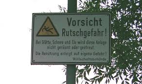 Dann ist es an der zeit, das dach abzudichten. Datei Schild Vorsicht Rutschgefahr Jpg Wikipedia