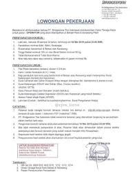 Langsung saja follow ig kami supaya menemukan info lowonmgan kerja setiap hari nya di @inkerja. Lowongan Kerja Terbaru Pt Bridgestone Tire Indonesia Minimal Sma Smk Sederajat Mei 2019 Rekrutmen Lowongan Kerja Cpns Bumn Bulan Agustus 2021