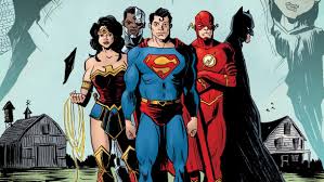 I dc comics, skupiający się na ugrupowaniu ligi sprawiedliwych. Czarny Mlot I Liga Sprawiedliwosci W Jednym Komiksie Kamien Z Serca