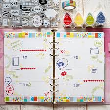 ゆう on instagram daisoのクリアスタンプで マークスのシステム手帳のウィークリーセットアップ 少し前にyoutubeに作業動画アップしています マークスのシステム手帳 マークスのシステム手帳コレクション positive thinking to do list positivity