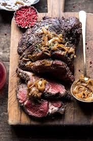 Beef tenderloin is one of those cuts of meat that does most of the work for you. Roasted Beef Tenderloin With French Onion Au Jus Half Baked Harvest