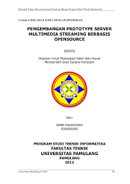 Contoh Proposal Teknik Informatika Nhlasopa
