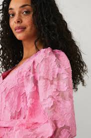 Selected FEMME Mekko slfCalli-Sadie LS Short V-neck Dress