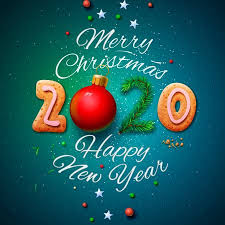 Anda mungkin tidak bisa lagi dengan leluasa bepergian atau berkumpul bersama. Merry Christmas And Happy New Year 2020 Greeting Card Vector Selamat Natal Ucapan Natal Kutipan Tahun Baru