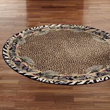 Maybe you would like to learn more about one of these? Jungle Safari Animal Print Round Area Rug