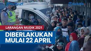 Ditetapkan bahwa tahun 2021 mudik ditiadakan. T5torhn2p1qalm