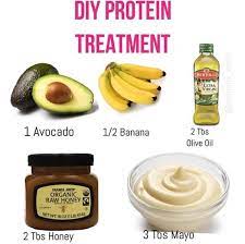 Hair Diy Protein Treatment Hair Protein Hair Protein Treatment Products Hair Treatment Damaged
