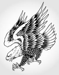 Black And White Eagle Tattoo Diving Eagle Tattoo Google Search Eagle Tattoos Eagle Tattoo Old School Tattoo