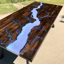 Lichtenberg Burnt Wood Lightning Epoxy Resin Table Glasscast Resin In 2020 Resin Table Wood Resin Table Epoxy Resin Table
