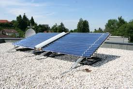 Flachdach Solaranlage Flachdach Solaranlage Dach