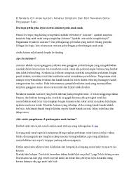 Tak heran banyak sekali masyarakat yang ingin memelihara anakan burung hantu tersebut. 8 Faktor Autisme