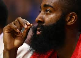 There is no chin behind james harden's beard only another beard. James Harden Vows To Shave Beard If Rockets Miss Playoffs