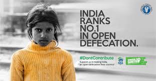 Image result for open defecation in india