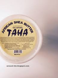 مدونة حنين للجمال Aroundfab زبدة الشيا الافريقية Taha Shea Butter Shea Butter