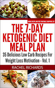 This easy keto meal plan includes 5 easy low carb dinners plus a keto breakfast recipe complete with net carb counts and a printable shopping list. The 7 Day Ketogenic Diet Meal Plan Volume 1 Kindle Edition By Richards Rachel Health Fitness Dieting Kindle Ebooks Amazon Com