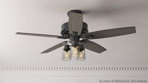 Maybe you would like to learn more about one of these? Hunter 54189 52 Bennett Matte Black Ceiling Fan With Light With Handheld Remote Youtube