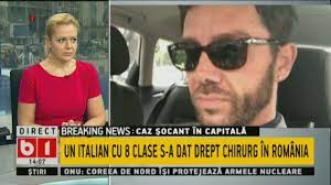 Omul a operat cu aviz de la ministerul sănătății, dar nu e nimic anormal aici. Talk B1 Un Italian Cu 8 Clase Din Italia S A Dat Drept Chirurg In Romania P2 2 Youtube