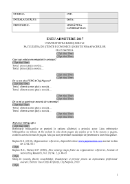 Ele ne arata rezultatul politicilor monetare, care au dus la niste inegalitati crase in societate. Doc Anexa 3 Eseu Admitere Fsega 2017 Format Standard Lb Romana 1 Mihaela Tarita Academia Edu