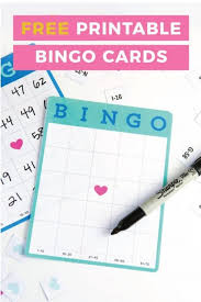 They're also a great way for being associated with the nearby church. Free Printable Blank Bingo Cards Design Eat Repeat