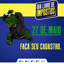 O dia livre de impostos nasceu para manifestar a insatisfação do brasileiro com a tributação abusiva que limita o poder de consumo da população, além de servir de freio para o crescimento econômico do país. Ee Orlnd1ym4sm