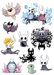 Hot Game Hollow Knight Ghost Brinquedos Keychain Keyring Acrylic Strap Hollow Art Knight Knight Tattoo