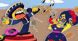 Brawl Stars Animations 26 Poco X Calavera Piper Animation Stars Brawl