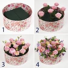 Pin By Linda A Rodas On Ideas Linda Flower Box Gift Flower Arrangements Diy Floral Arrangements Diy