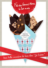 Fete Des Grand Meres A L Atelier Du Chocolat Bouquet De Chocolats Atelier Chocolat Chocolat