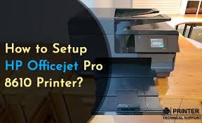Din printer bliver koblet til et netværk, og du kan udskrive med alle enheder. How To Setup Hp Officejet Pro 8610 Printer Printer Technical Support