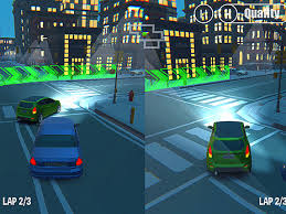 Stunt master monster truck racing arena cartoon racers: Juega 3d Night City 2 Player Racing En Linea En Y8 Com