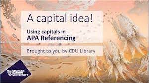 Acs (american chemical society) guide with examples. Apa Referencing Guide Subject Guides At Charles Darwin University