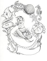 The rather big siren is inked on the forearm in combination with anchor and flower. 32 Awesome Mermaid Tattoo Designs
