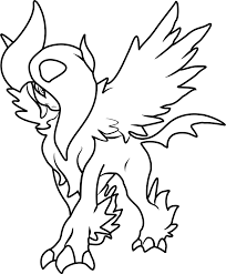 Here's more halloween coloring pages for your coloring pleasure before we get to halloween! Most Popular 27 Pokemon Coloring Pages Mega Absol