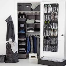 Even when you hang jackets or long coats, you'd still find plenty of space before you get to the drawers below. 26 Dorm Room Organization Storage Tips Extra Space Storage Guy Dorm Rooms Dorm Closet Organization Boys Dorm Room