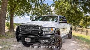 You get the look you want, the rugged functionality you need. Frontier Pro Commercial Sport Front Bumper Replacement Install For 2010 2018 Ram 2500 3500 Youtube