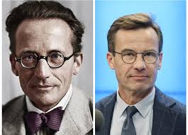 Kristensson försökte bli ordförande för moderata ungdomsförbundet 1992 men han förlorade mot fredrik reinfeldt vilket gjorde att kristensson mellan. Mattias Lundberg On Twitter Theoretical Physicist Erwin Schrodinger And Ulf Kristersson Leader Of The Moderaterna Party In Swedish Parliament Lookalikes Https T Co 5eedsr8sqs