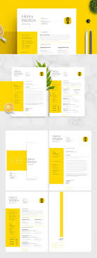 So you've come out of the other side of university with some blurry memories from but don't worry, purplecv professional cv writers are here to help. Download A Minimal Resume And Cover Letter Template With Yellow Accent